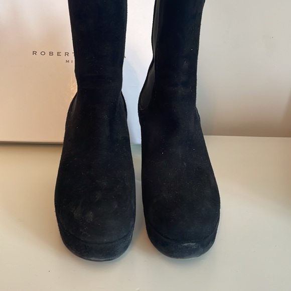 Roberto Festa Black Suede Boots - Picture 5 of 5